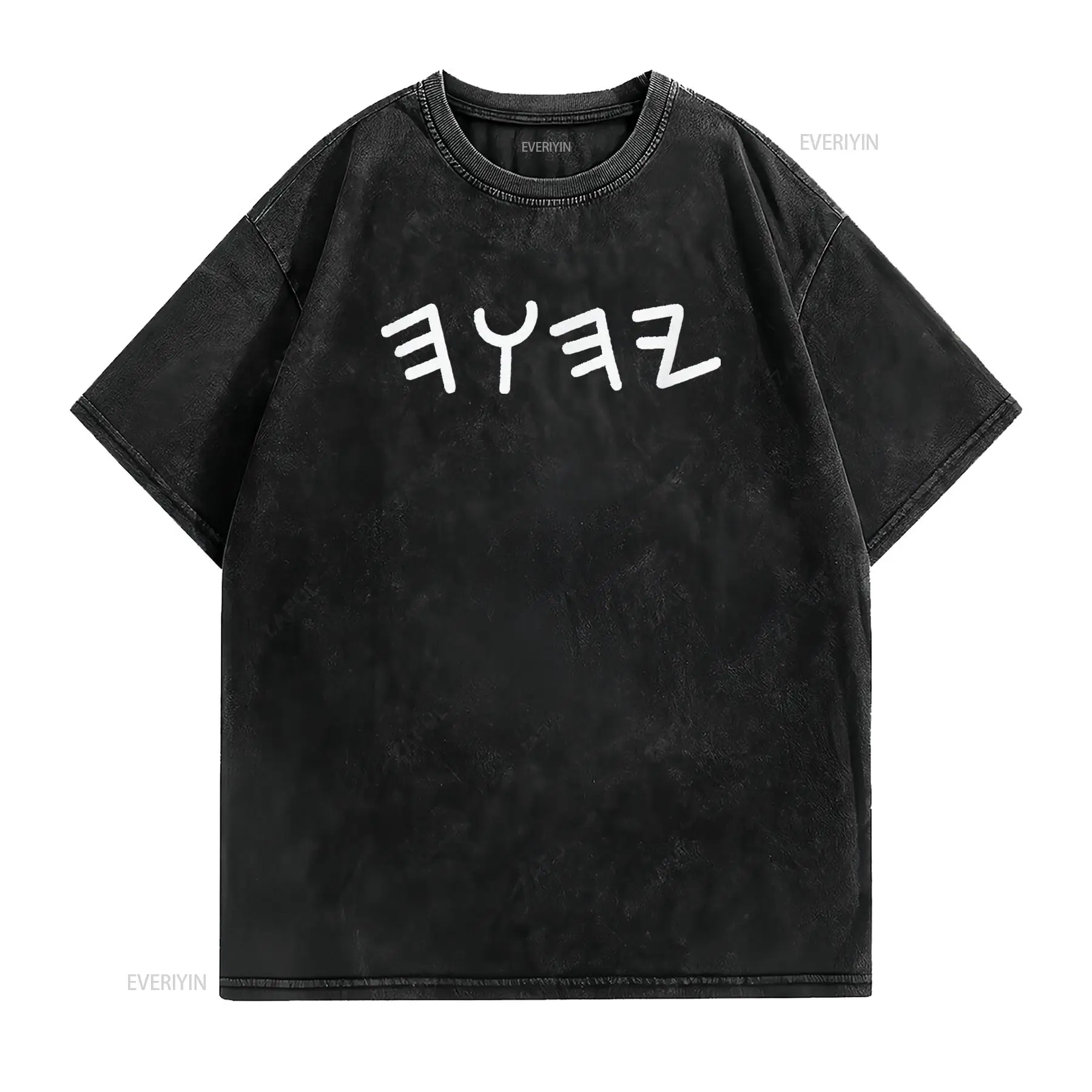 Camiseta de fe de escritura de - Mens Fashion Black Shirt reseña y precio