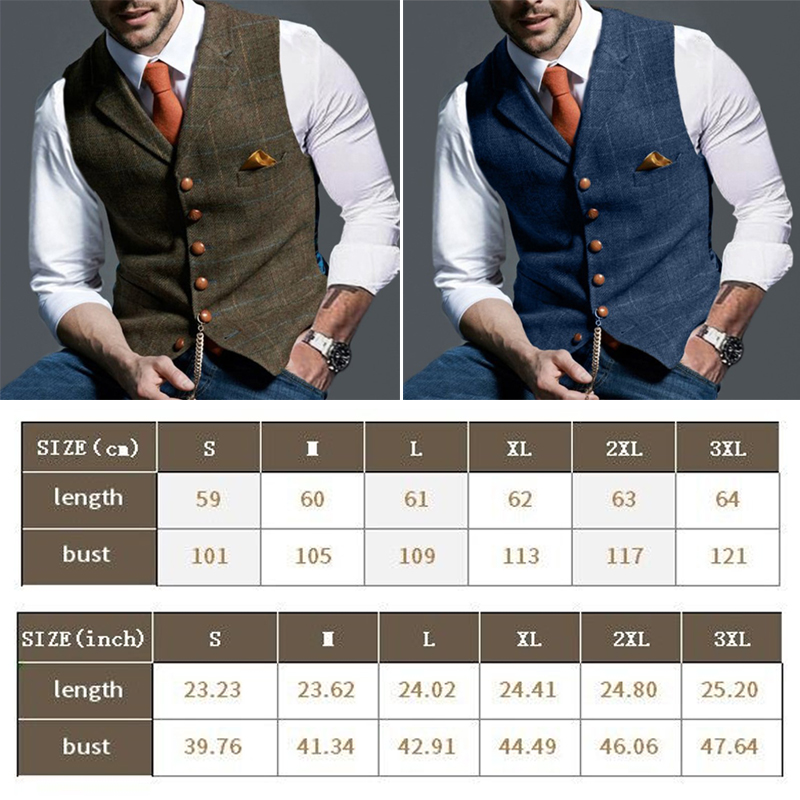 Chalecos de moda para hombre,  - Formal Waistcoat Vest reseña y precio