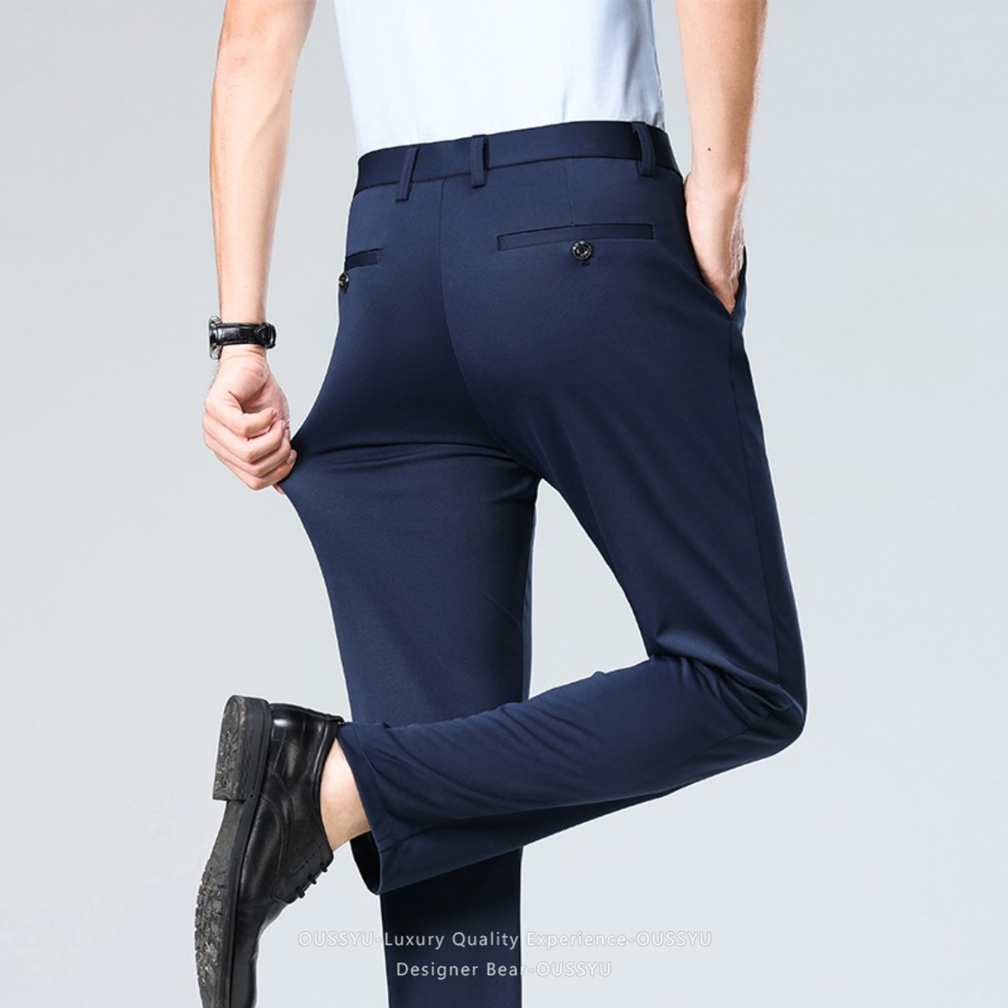 Pantalones de Traje Elásticos  - Formal Trouser Stretch reseña y precio