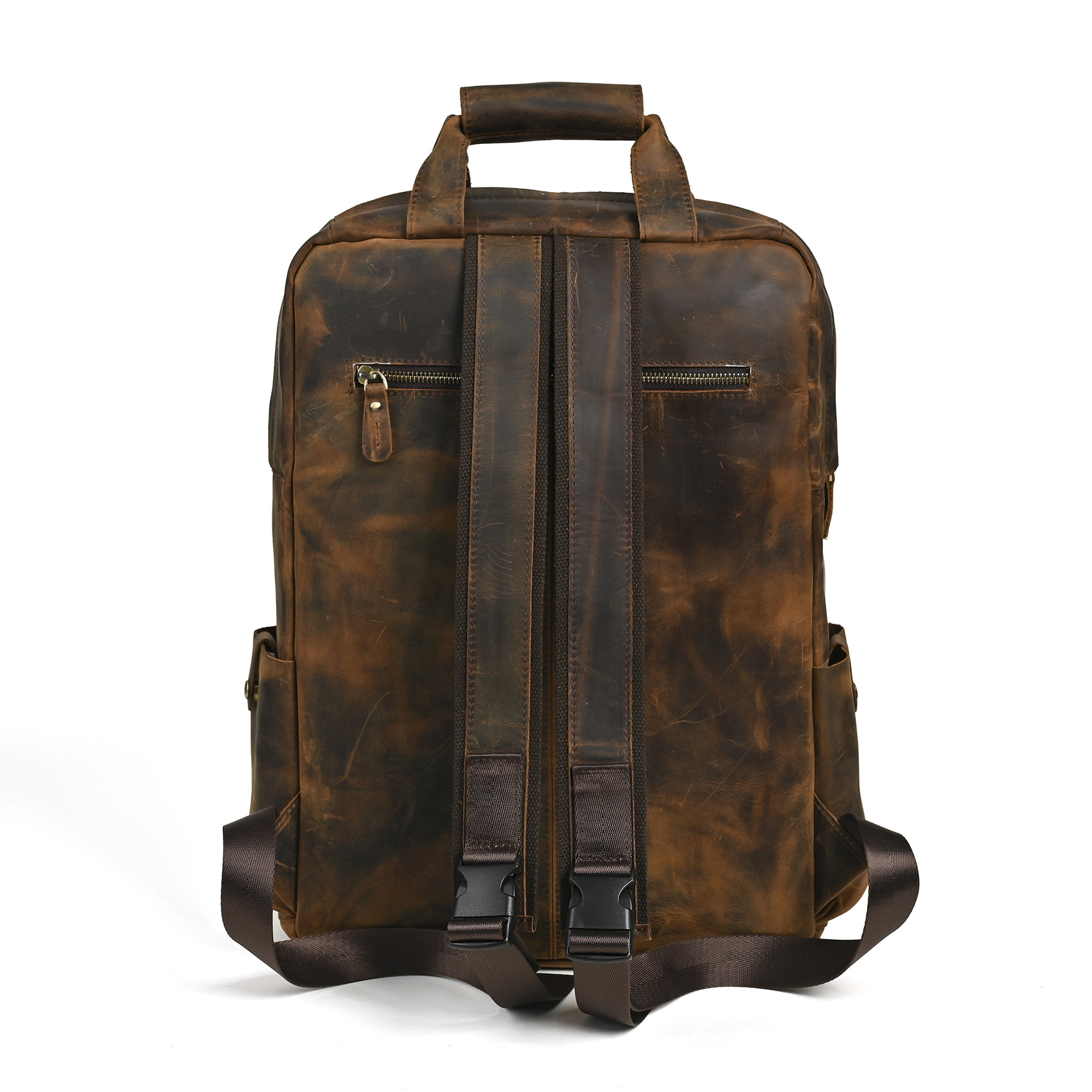 Mochila De Cuero Original para - Men'S Fashion University reseña y precio