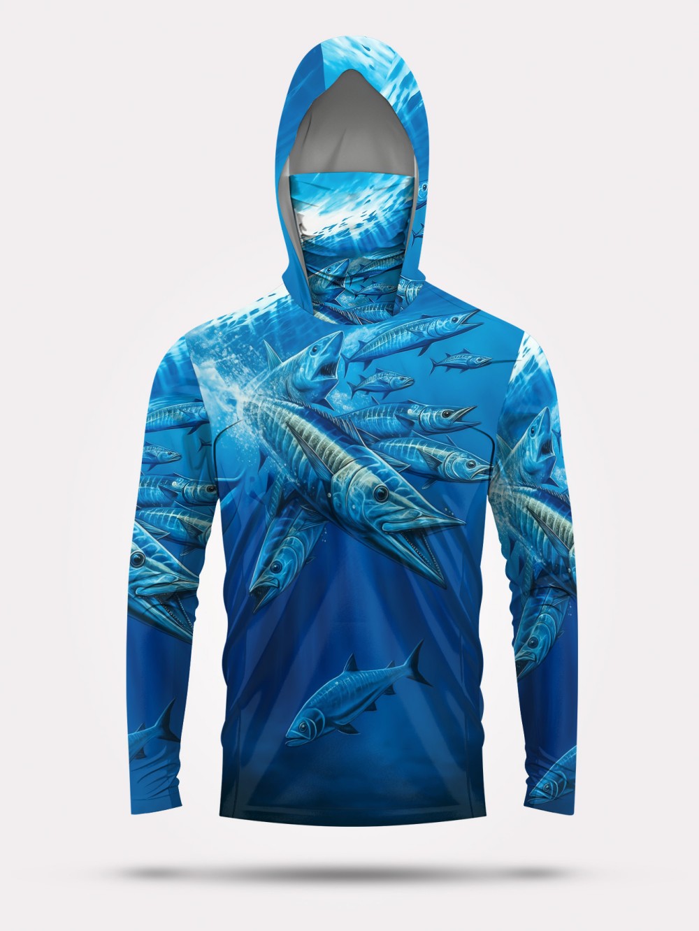 Camiseta de Pesca con Capucha  - Mens Fashion Casual reseña y precio