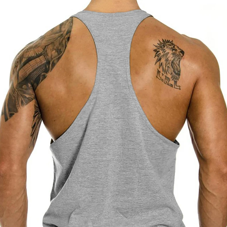 Camisetas sin mangas de algodó - Muscle Tee Workout reseña y precio