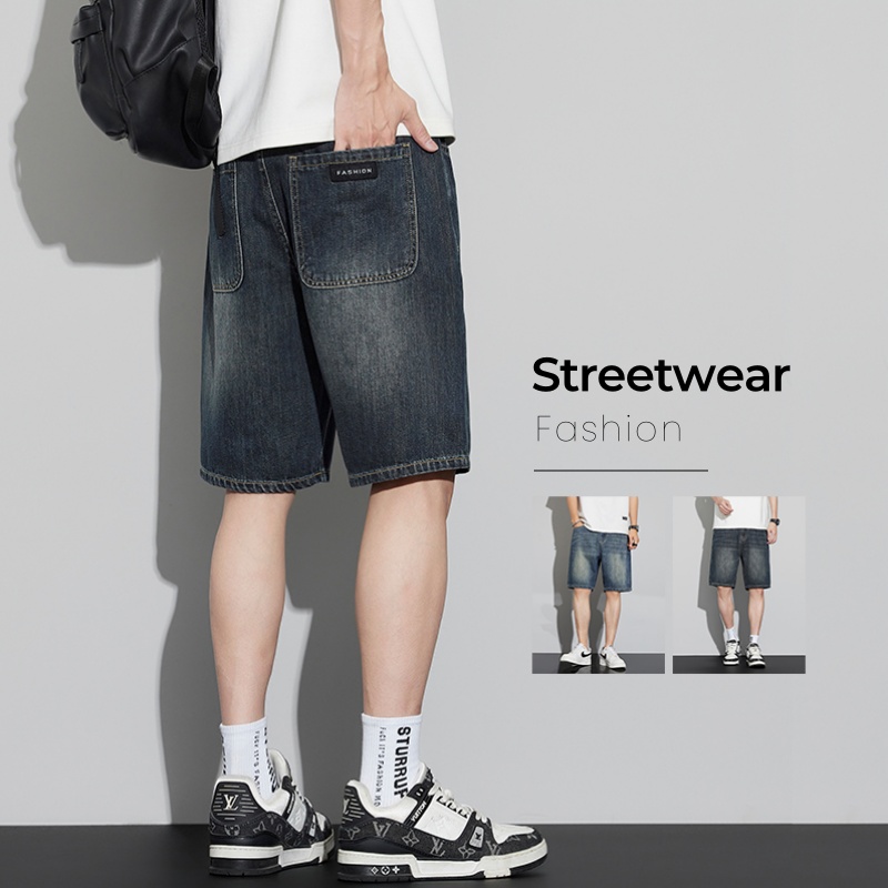 Pantalones cortos vaqueros Vin - Men'S Fashion Loose Pants reseña y precio