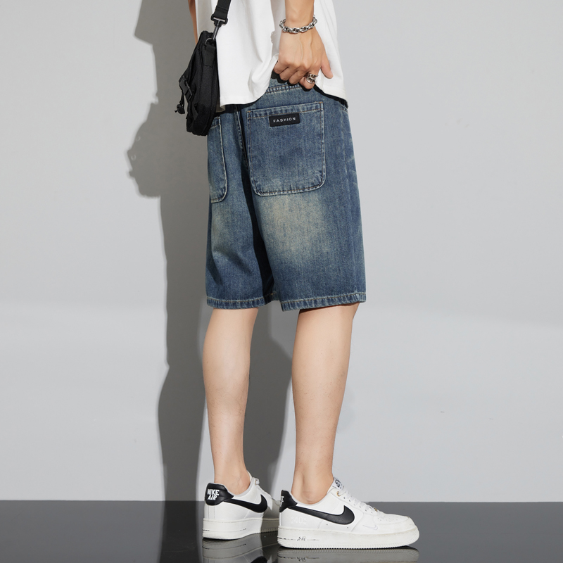 Pantalones cortos vaqueros Vin - Men'S Fashion Loose Pants reseña y precio