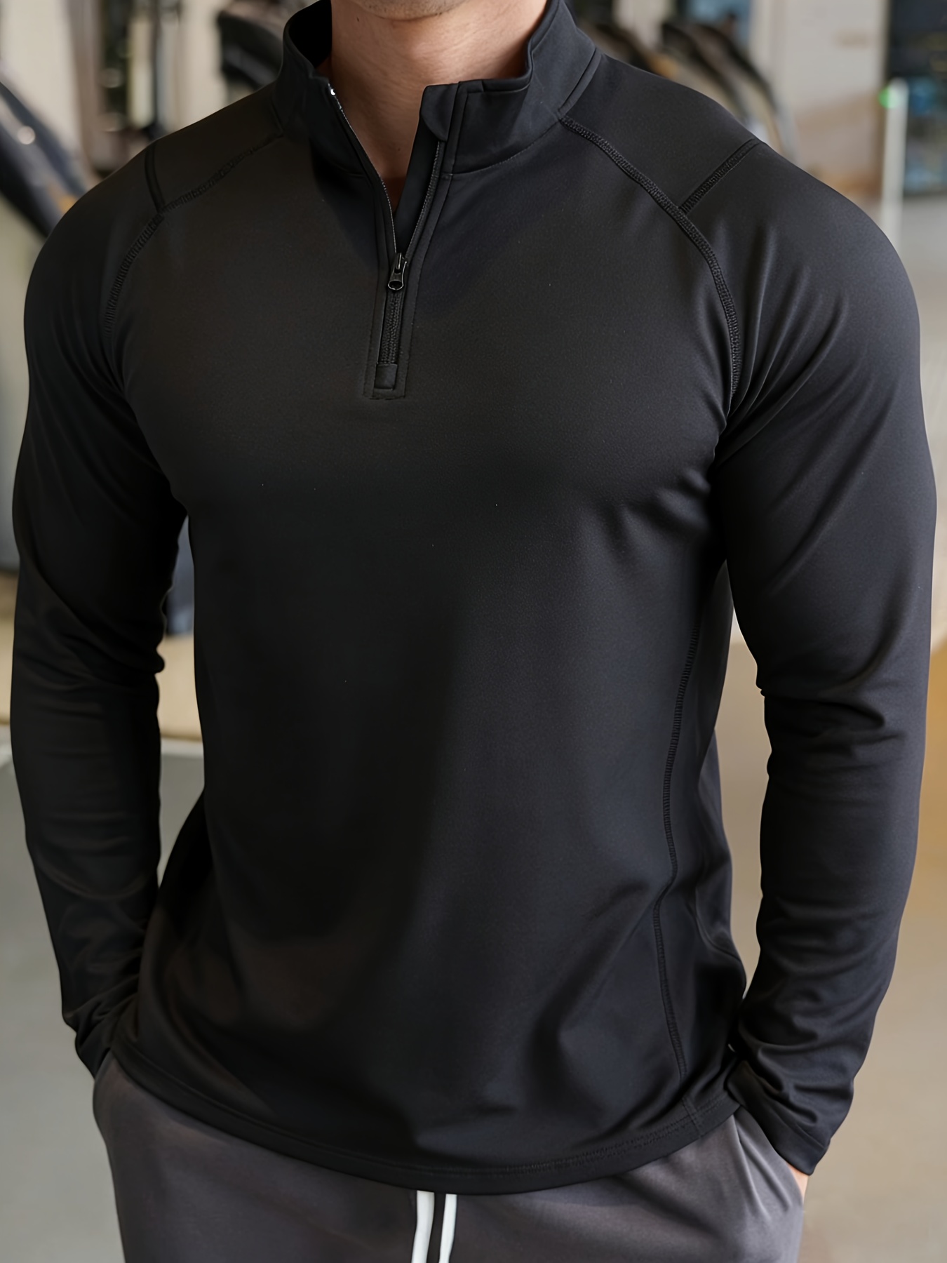 Camiseta Polo de Manga Larga d - Muscle Tee Workout reseña y precio
