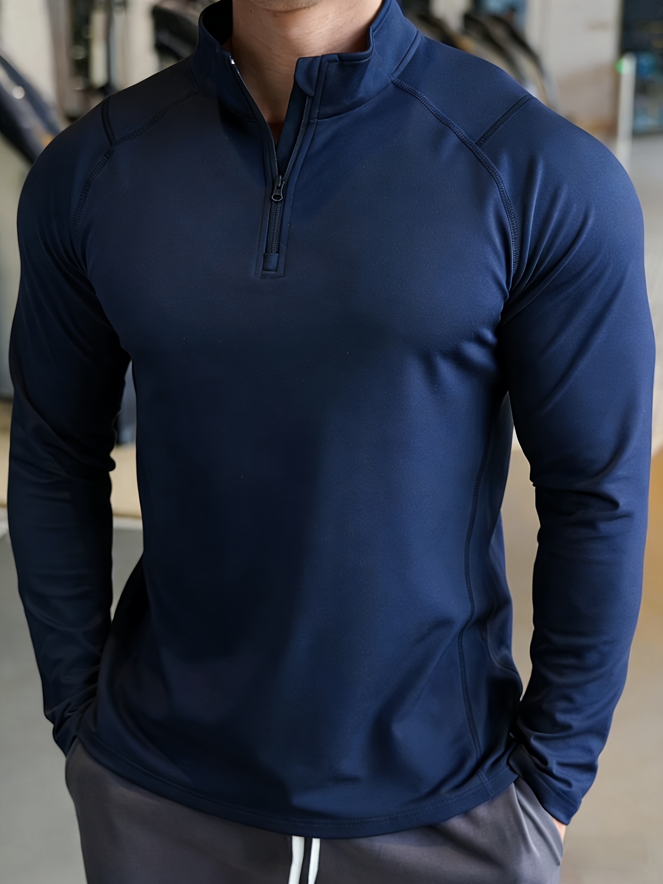 Camiseta Polo de Manga Larga d - Muscle Tee Workout reseña y precio