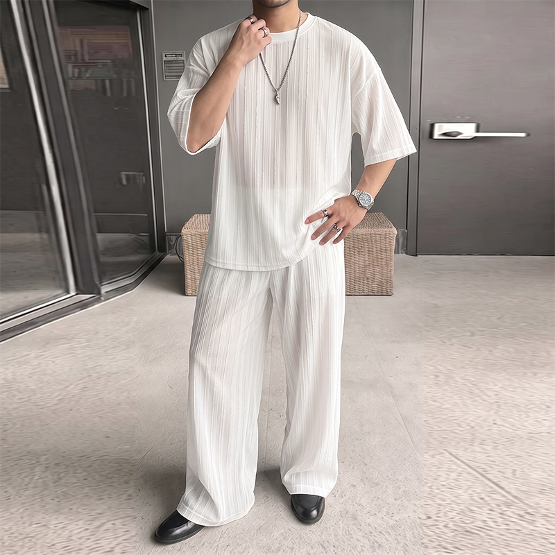 Conjuntos INCERUN para Hombre, - Men'S Fashion Loose Pants reseña y precio