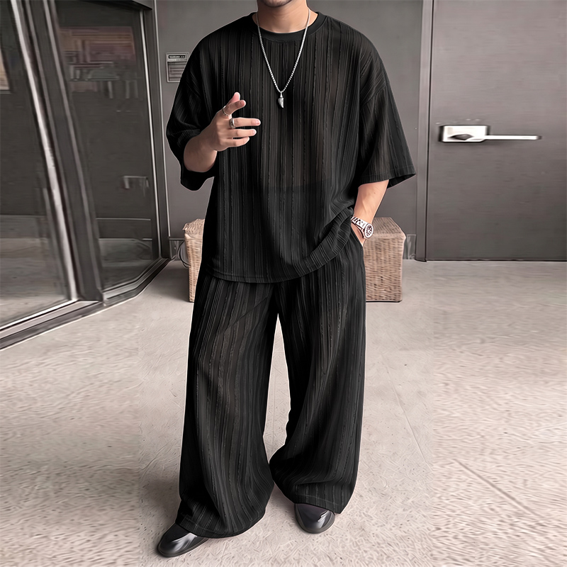 Conjuntos INCERUN para Hombre, - Men'S Fashion Loose Pants reseña y precio