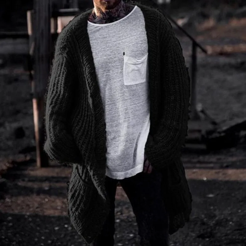 Suéter de punto de estilo core - Men'S Fashion V Neck Sweater reseña y precio