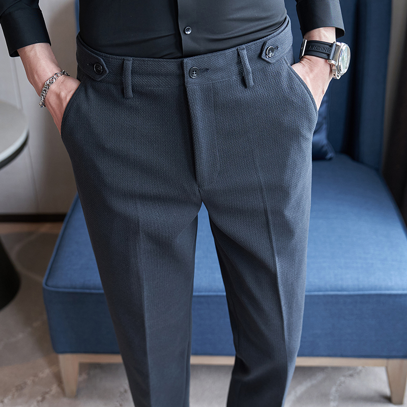 Pantalones de Traje Negros par - Men'S Fashion Khaki Pants reseña y precio