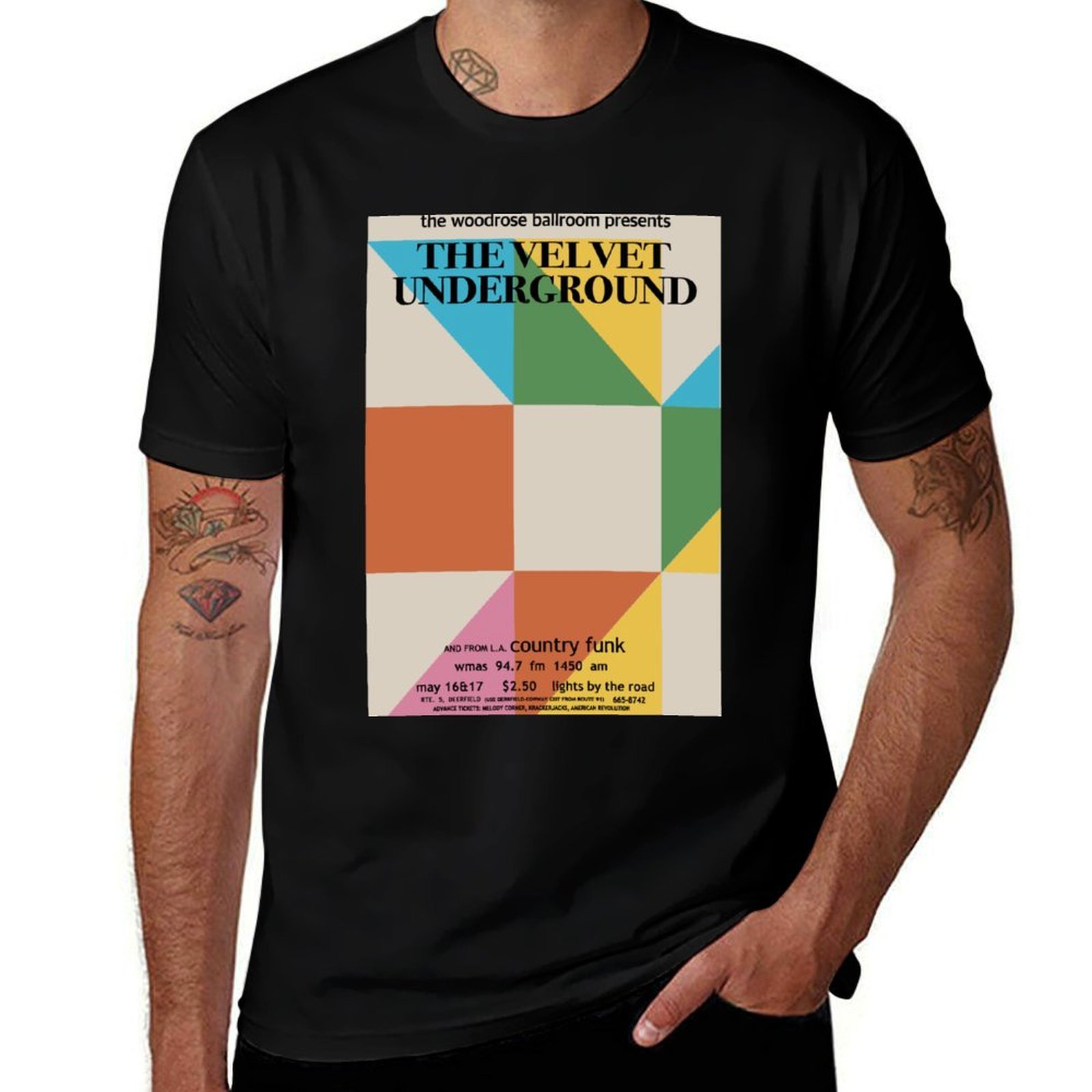 Camiseta Velvet Underground Vi - Men'S Fashion 1960S reseña y precio