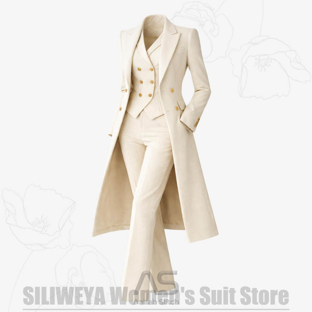 Traje de Mujer de 3 Piezas, Ch - Formal Waistcoat Vest reseña y precio