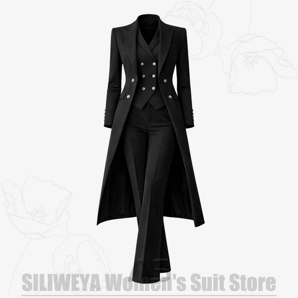 Traje de Mujer de 3 Piezas, Ch - Formal Waistcoat Vest reseña y precio