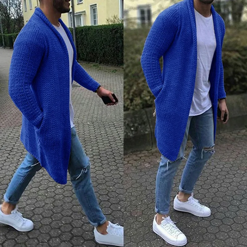 Primavera otoño moda hombres s - Men'S Fashion V Neck Sweater reseña y precio