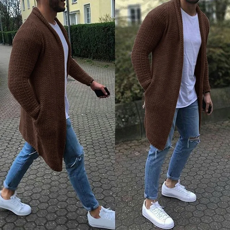 Primavera otoño moda hombres s - Men'S Fashion V Neck Sweater reseña y precio