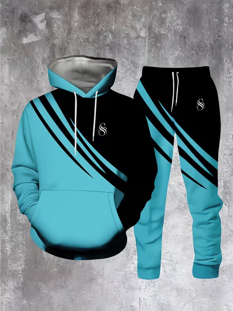 Conjunto Deportivo de 2 Piezas - Men'S Fashion Loose Pants reseña y precio