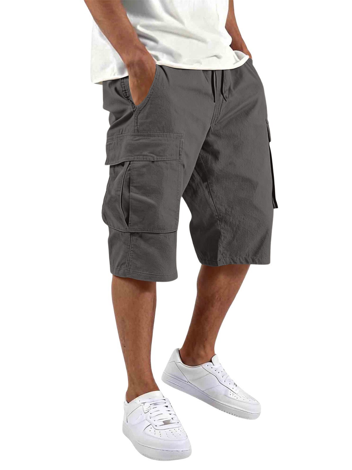 Pantalones Cortos Cargo de Ver - Men'S Fashion Loose Pants reseña y precio