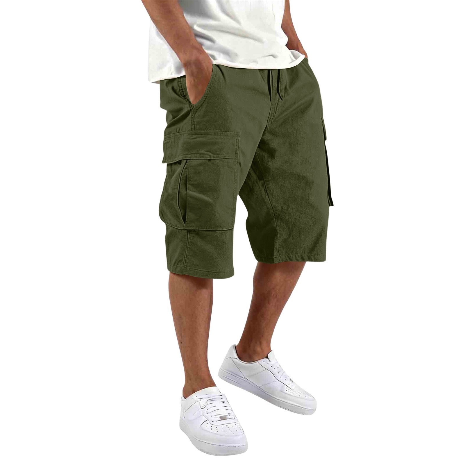 Pantalones Cortos Cargo de Ver - Men'S Fashion Loose Pants reseña y precio