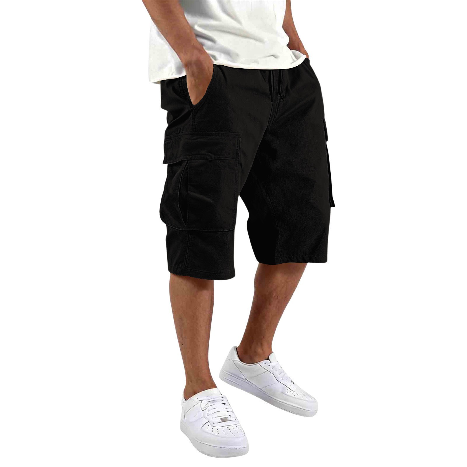 Pantalones Cortos Cargo de Ver - Men'S Fashion Loose Pants reseña y precio
