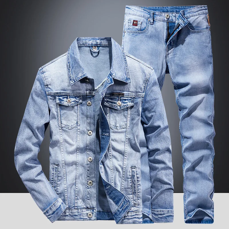 Conjunto de Chaqueta de Mezcli - Men'S Fashion Loose Pants reseña y precio