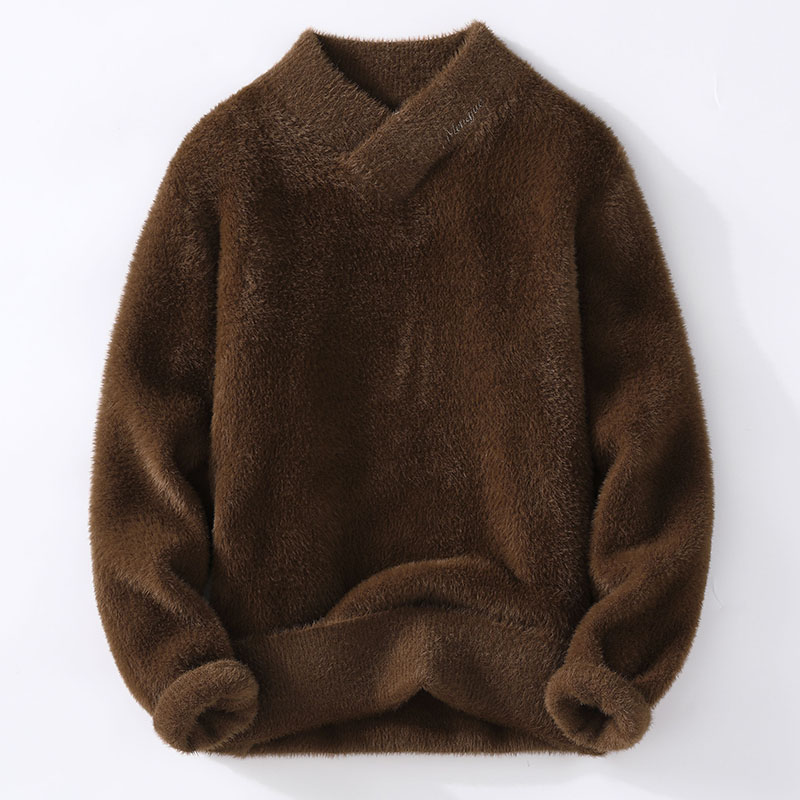 Suéteres de invierno para homb - Men'S Fashion V Neck Sweater reseña y precio
