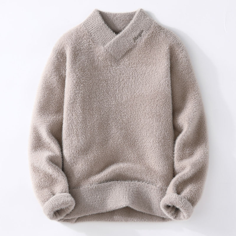 Suéteres de invierno para homb - Men'S Fashion V Neck Sweater reseña y precio