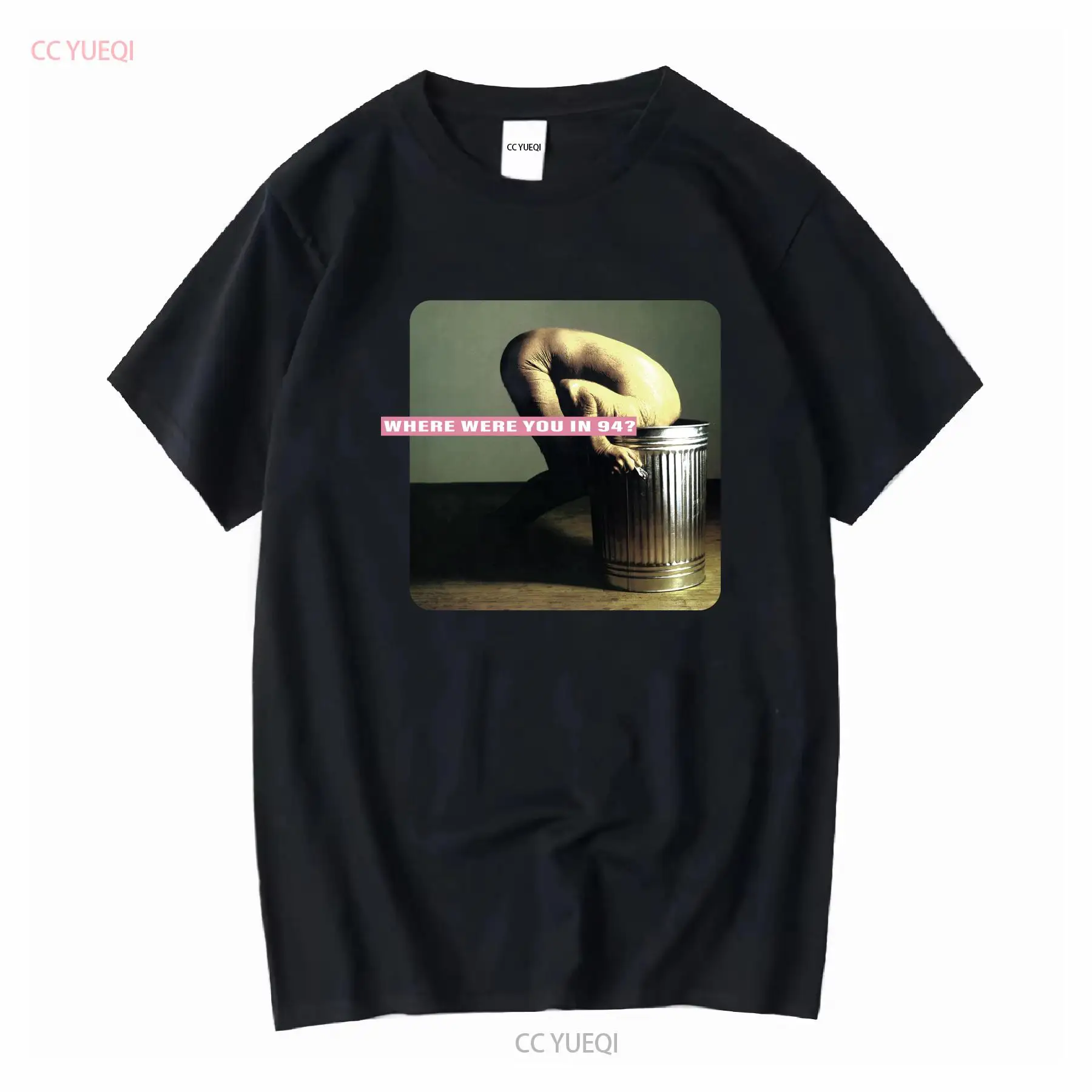 Vtg Therapy Band Troublegum He - Mens Fashion Black Shirt reseña y precio