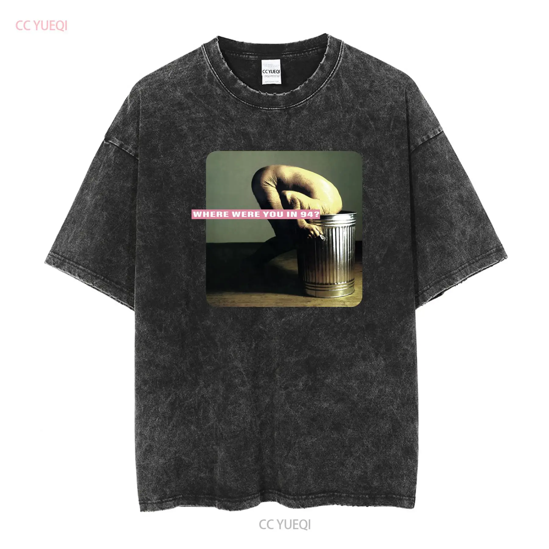 Vtg Therapy Band Troublegum He - Mens Fashion Black Shirt reseña y precio