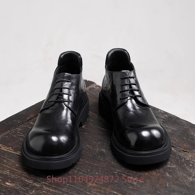 Zapatos Derby de Punta Redonda - Men'S Fashion Formal reseña y precio