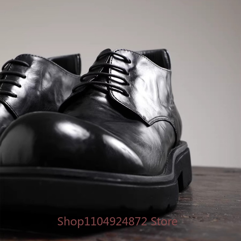 Zapatos Derby de Punta Redonda - Men'S Fashion Formal reseña y precio