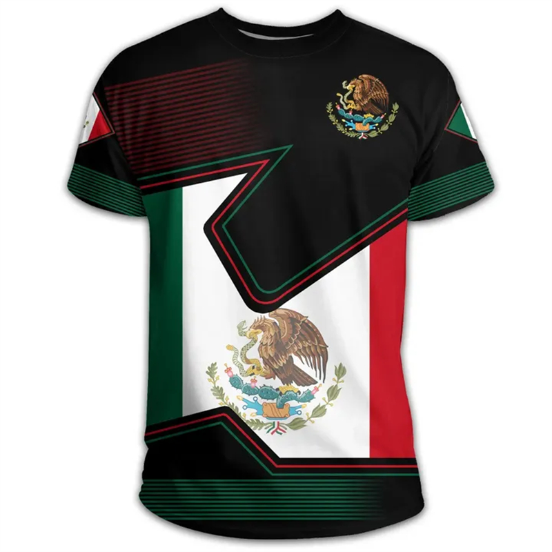 Camisetas con bandera nacional - Mens Fashion Mexico reseña y precio