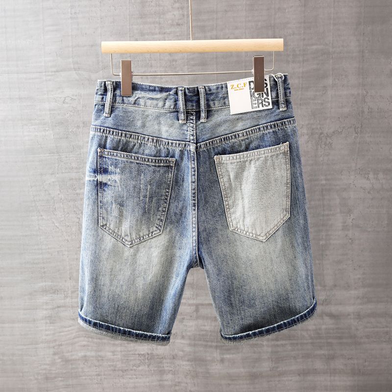 Pantalones vaqueros cortos par - Men'S Fashion Loose Pants reseña y precio