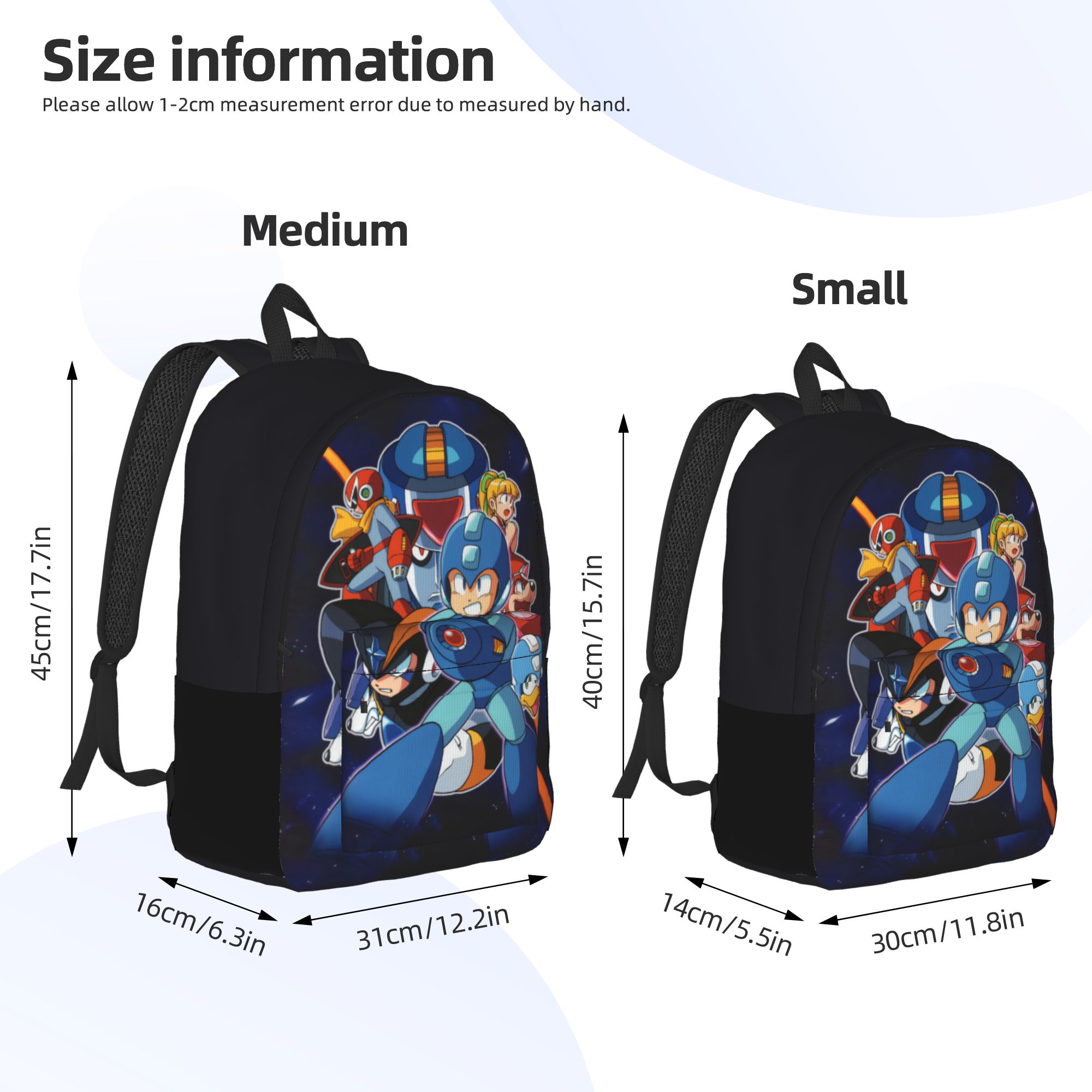 Mochila Mega Man para hombre,  - Men'S Fashion University reseña y precio