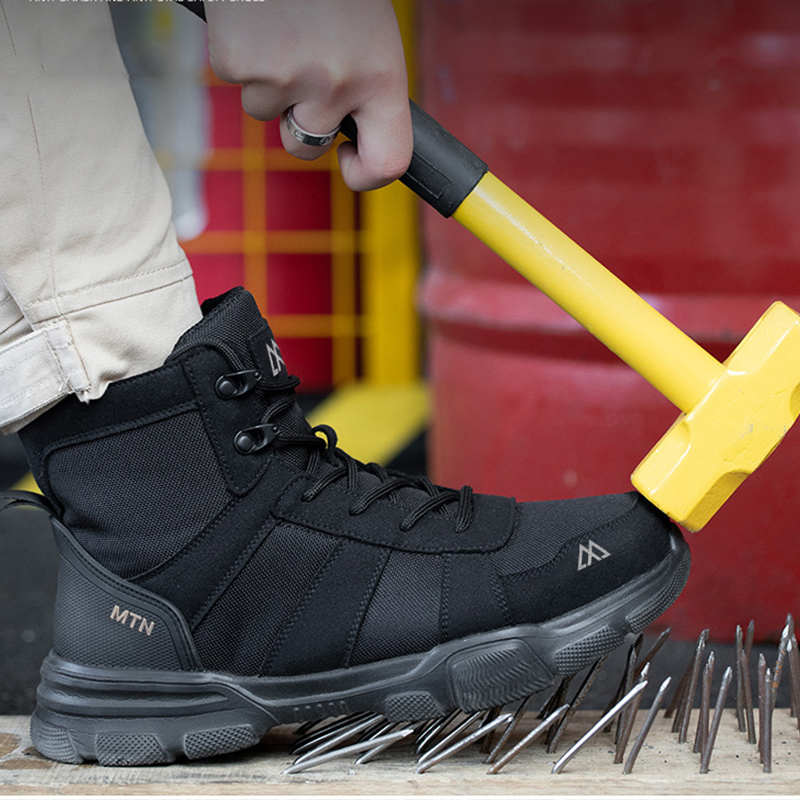 Botas de minería antipinchazos - Mens Fashion Chinos reseña y precio