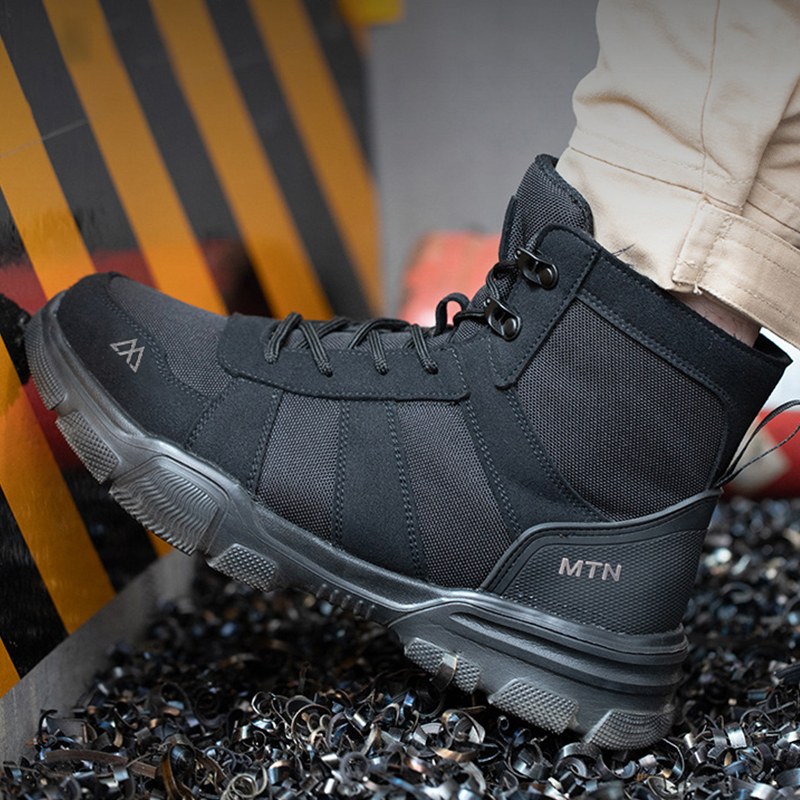 Botas de minería antipinchazos - Mens Fashion Chinos reseña y precio