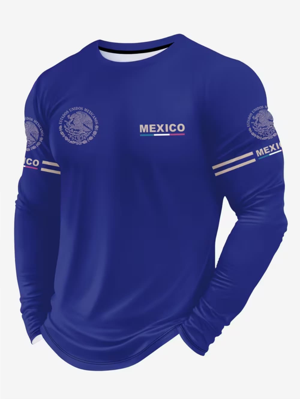 Camiseta con estampado de águi - Mens Fashion Mexico reseña y precio