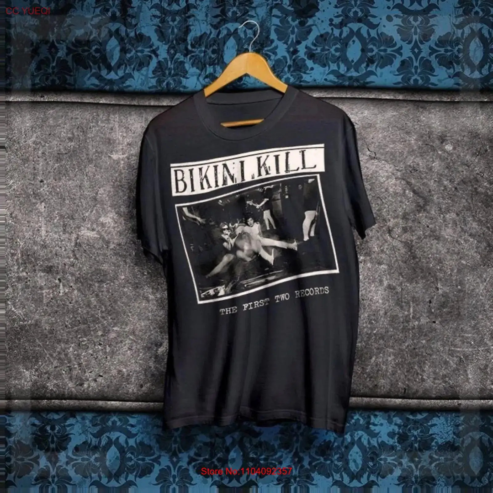 Camiseta Bikini Kill The First - Mens Fashion Black Shirt reseña y precio