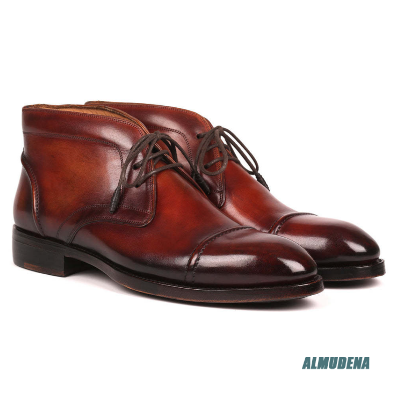 Botas Chukka de cuero pulido c - Men'S Fashion Formal reseña y precio