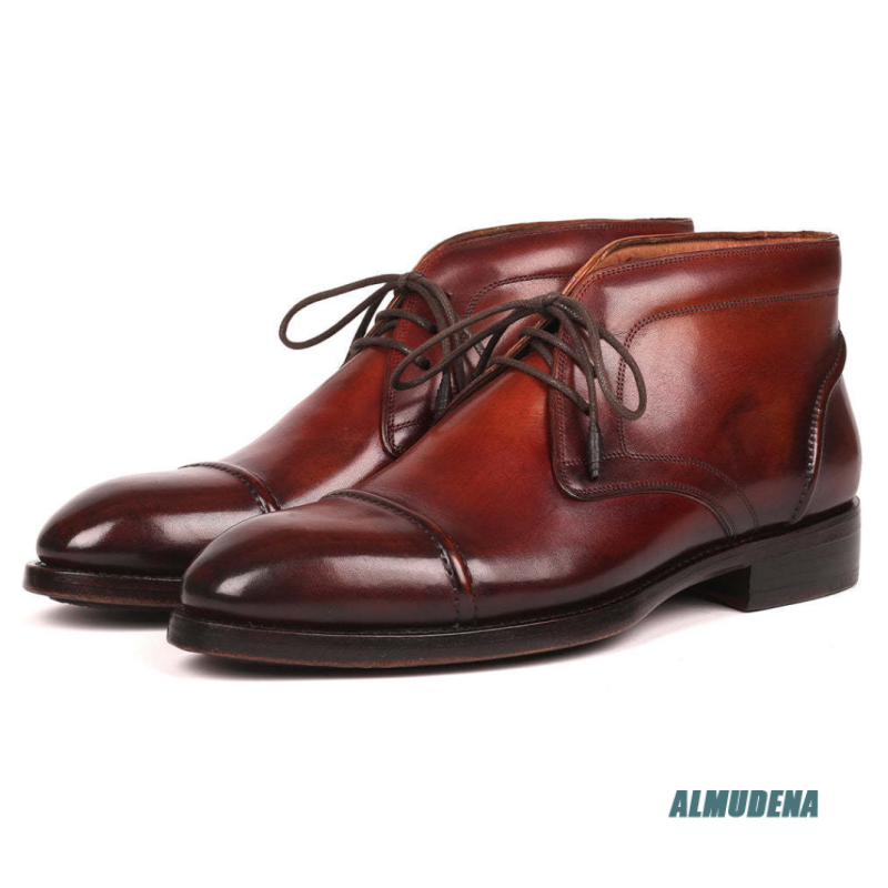 Botas Chukka de cuero pulido c - Men'S Fashion Formal reseña y precio
